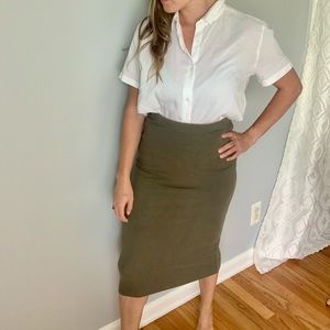 Express Midi Skirt Size S